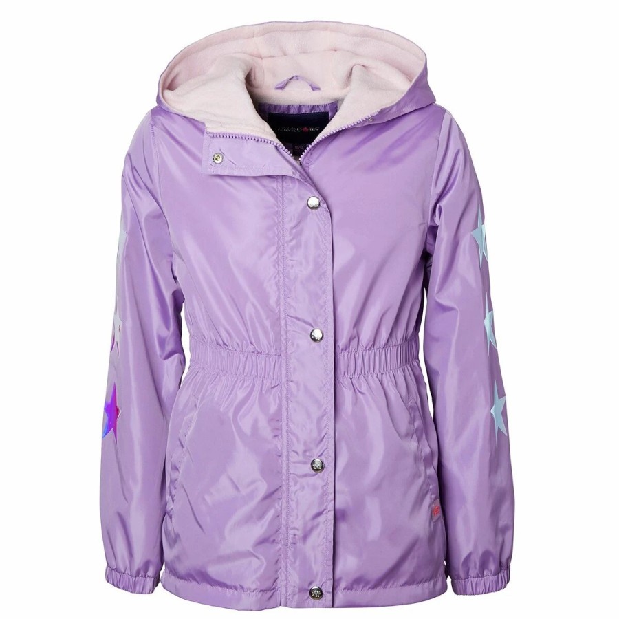 * Coats | Coats Girls (4-6X) Limited Too Iridescent Stars Anorak Coat