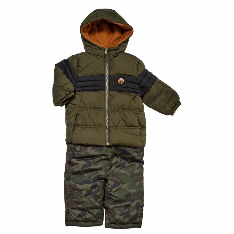 * Coats | Coats Baby Boy (12-24M) Ixtreme Color Block Snowsuit