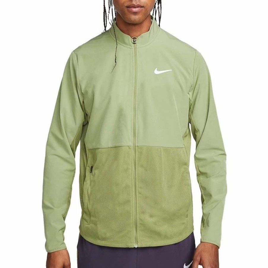 * Men'S | Nike Court Advantage Men'S Tennis Jacket Green