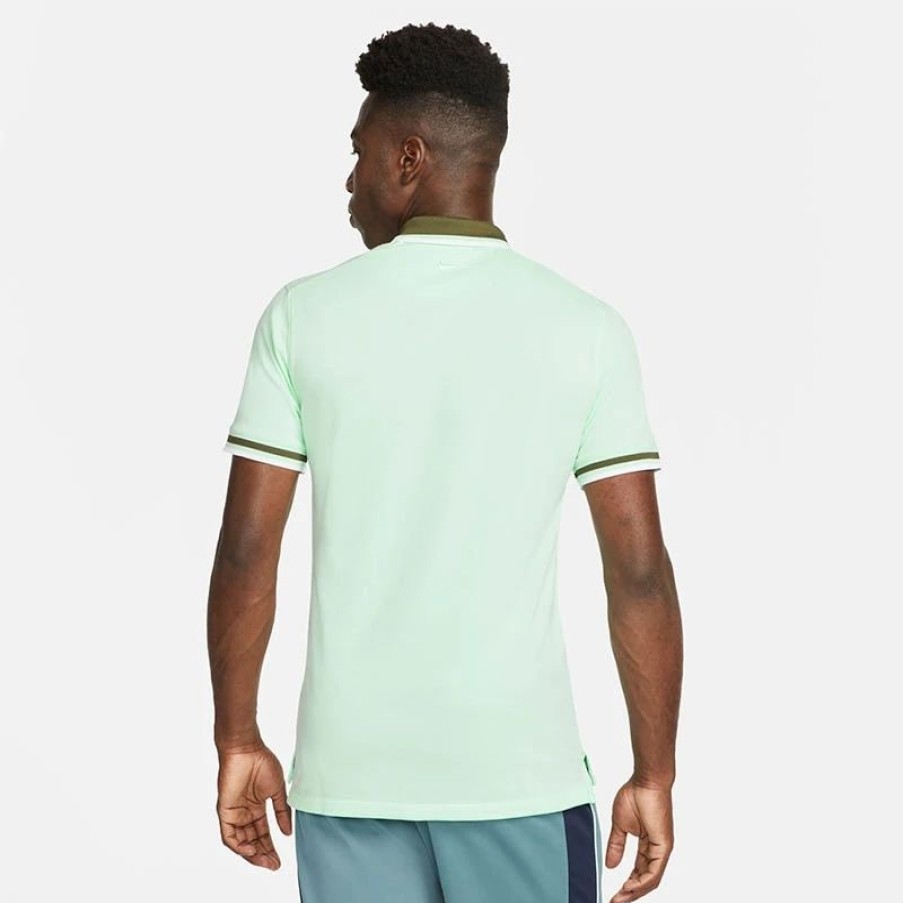 * Men'S | Nike The Nike Men'S Tennis Polo Green