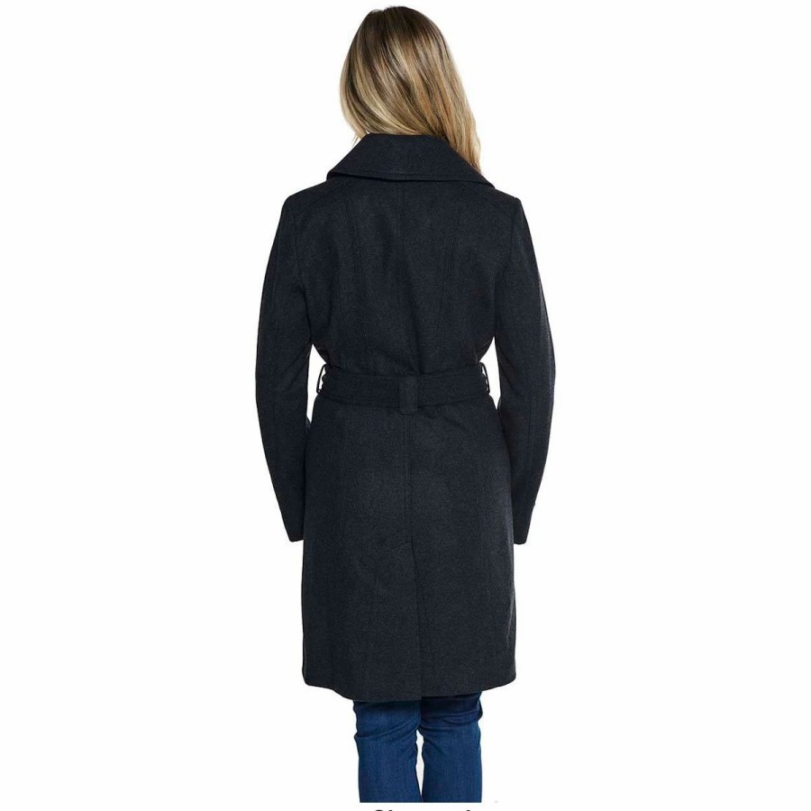 * Coats | Coats Plus Size Michael Kors Single Breasted Belted Wool Coat