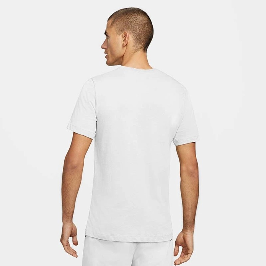 * Men'S | Nike Court Heritage Men'S Tennis Tee White