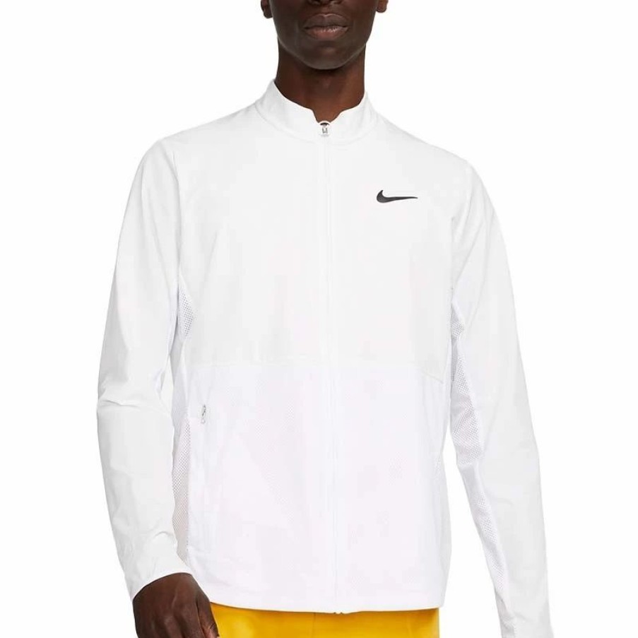 * Men'S | Nike Court Advantage Men'S Tennis Jacket White