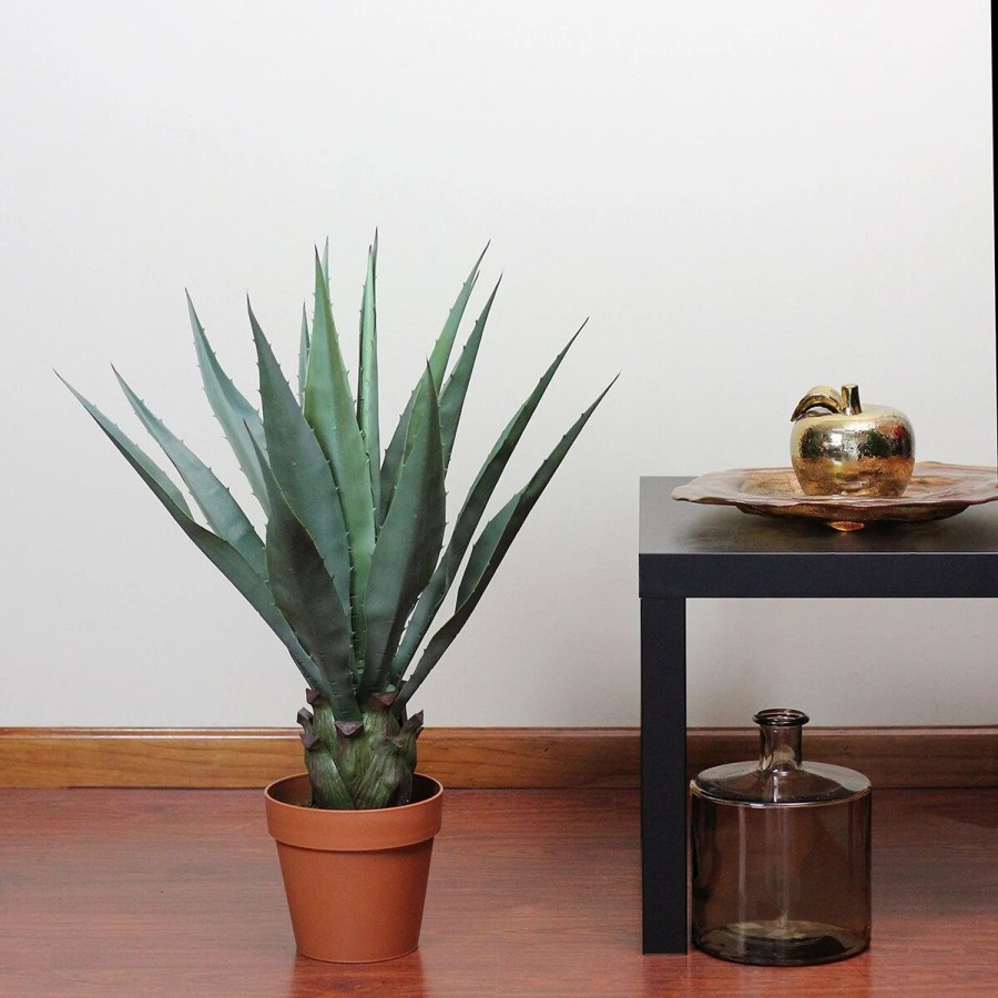 * Artificial Plants | Artificial Plants Northlight Seasonal 30In. Artificial Agave Succulent Plant