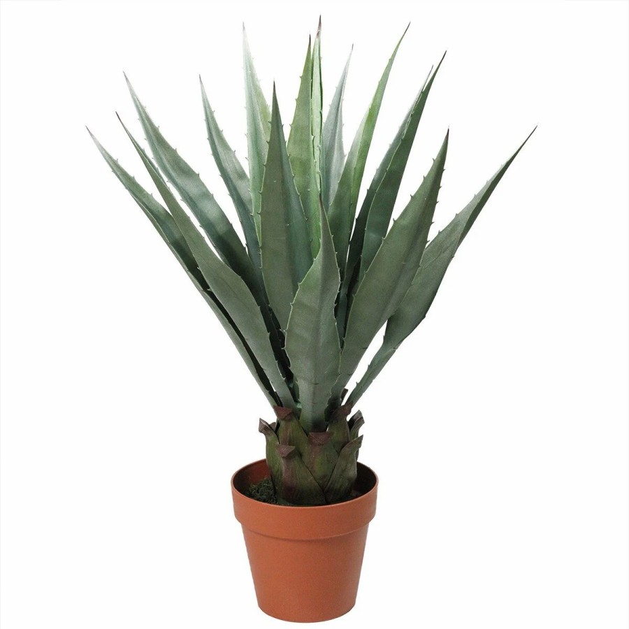 * Artificial Plants | Artificial Plants Northlight Seasonal 30In. Artificial Agave Succulent Plant