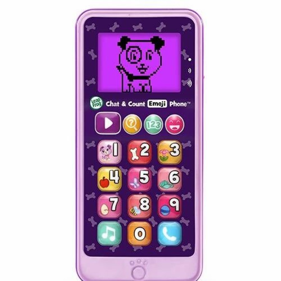 * Learning Toys & Stem | Learning Toys & Stem Leapfrog Chat And Count Emoji Phone