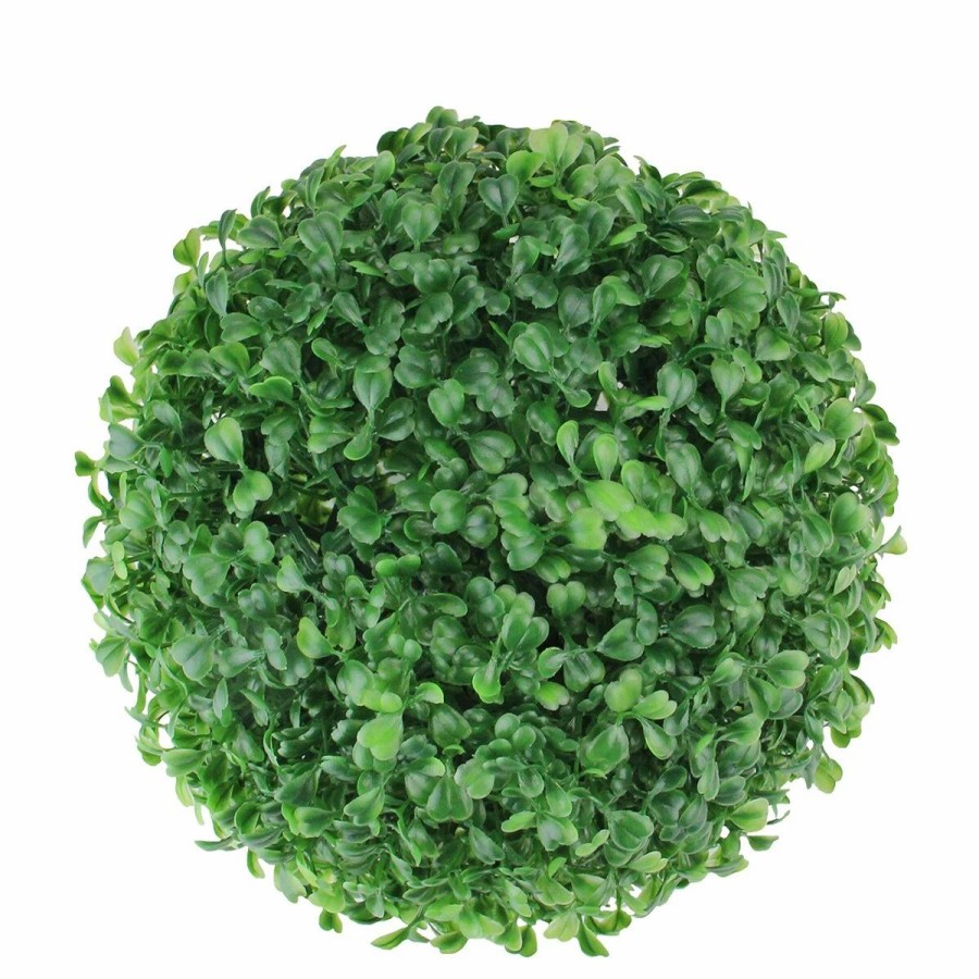 * Artificial Plants | Artificial Plants Northlight Seasonal 9 Two-Tone Artificial Boxwood Ball