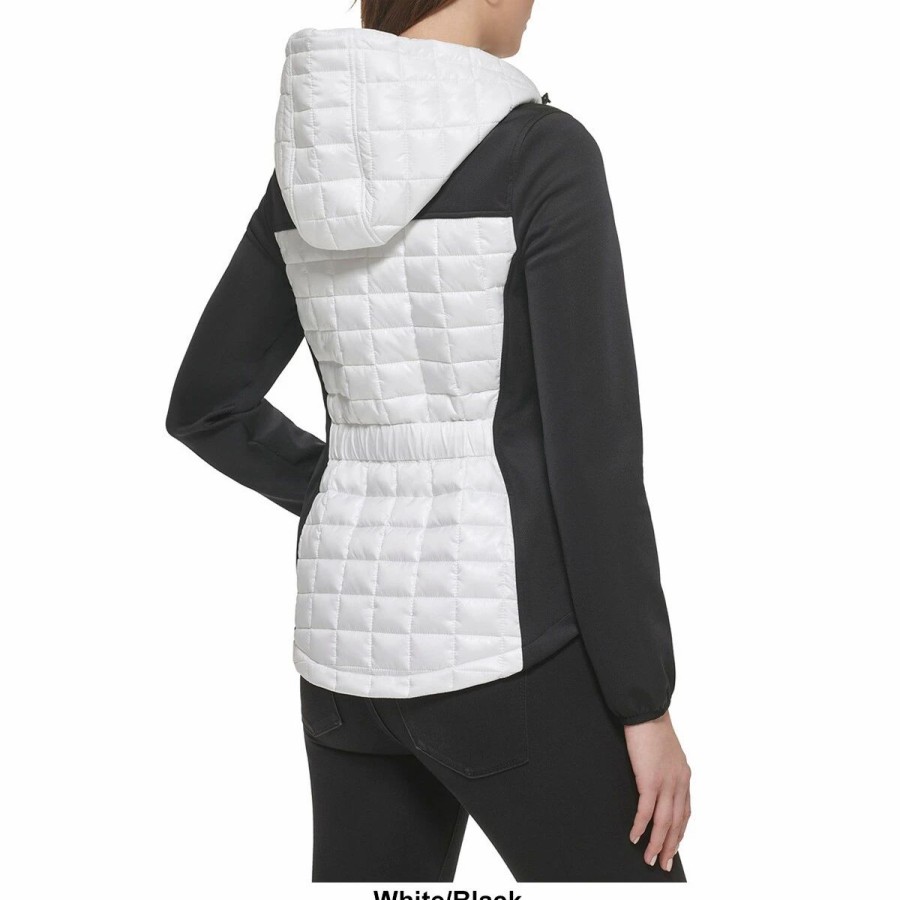 * Coats | Coats Womens Guess Quilted Cire Jacket