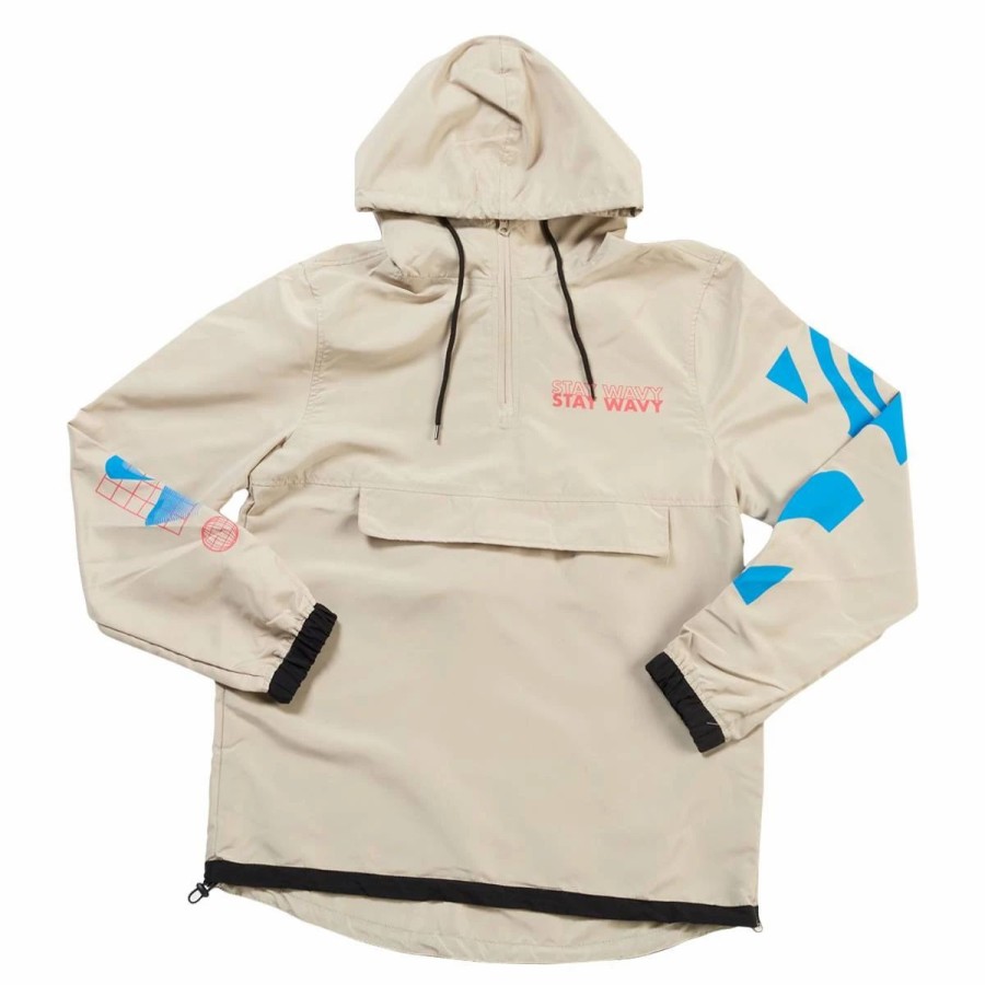 * Coats | Coats Young Mens Brooklyn Cloth Stay Wavy Anorak Windbreaker