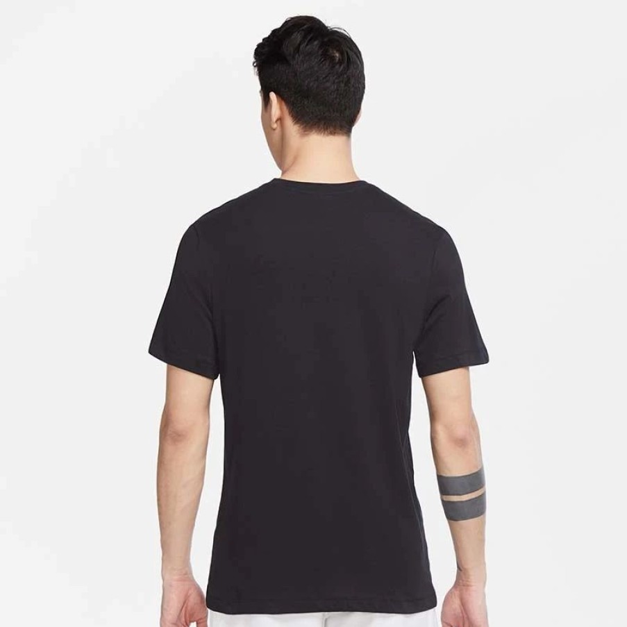 * Men'S | Nike Court Swoosh Men'S Tennis Tee Black