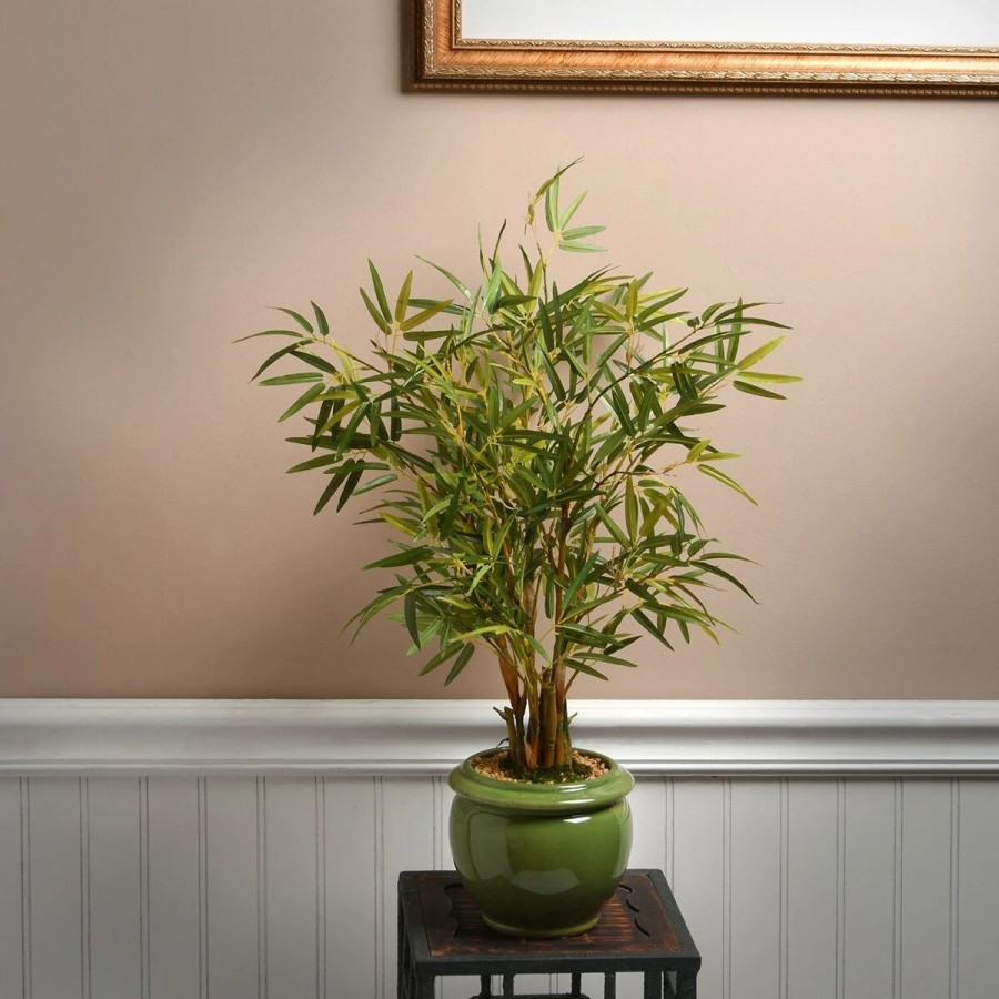 * Artificial Plants | Artificial Plants National Tree Garden Accents 22In. Bamboo Plant