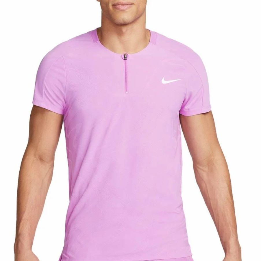 * Men'S | Nike Court Slam Men'S Tennis Polo Purple