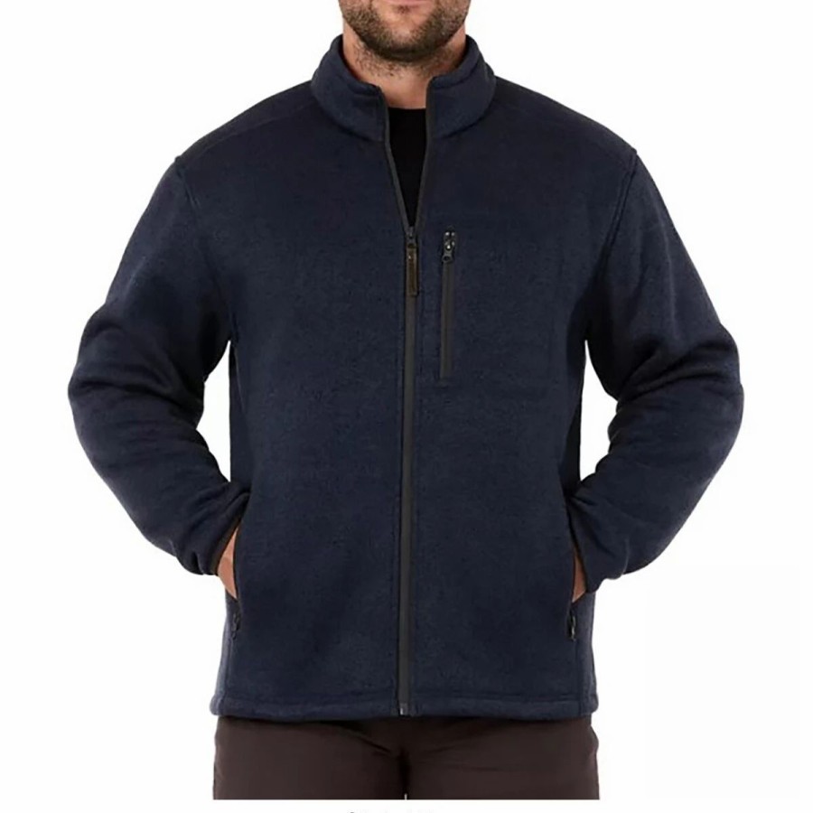 * Coats | Coats Mens Smith'S Sherpa Lined Fleece Full Zip Jacket