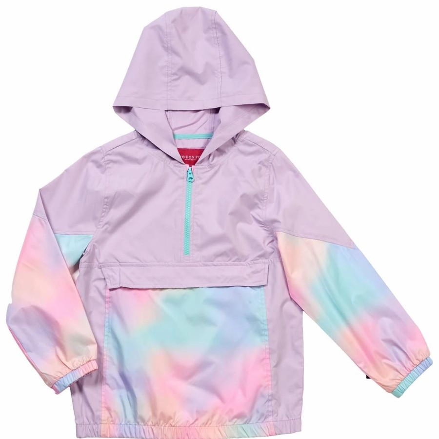 * Coats | Coats Girls (7-16) London Fog Color Block Pullover Windbreaker