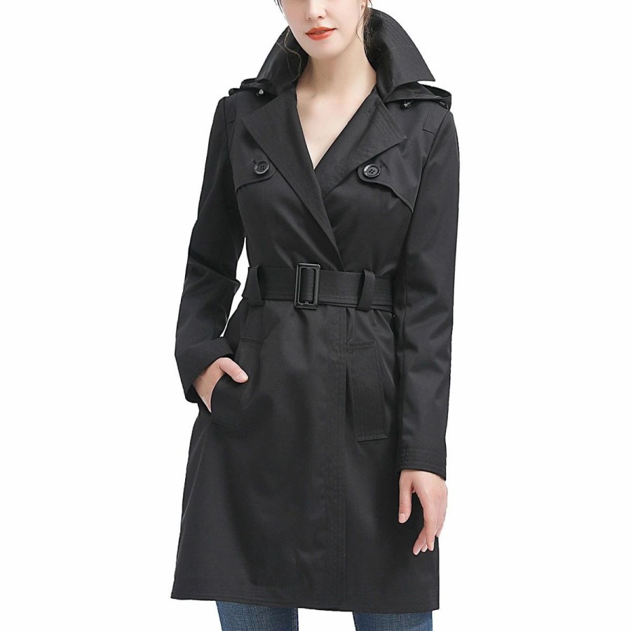 * Coats | Coats Womens Bgsd Waterproof Hooded Trench Coat