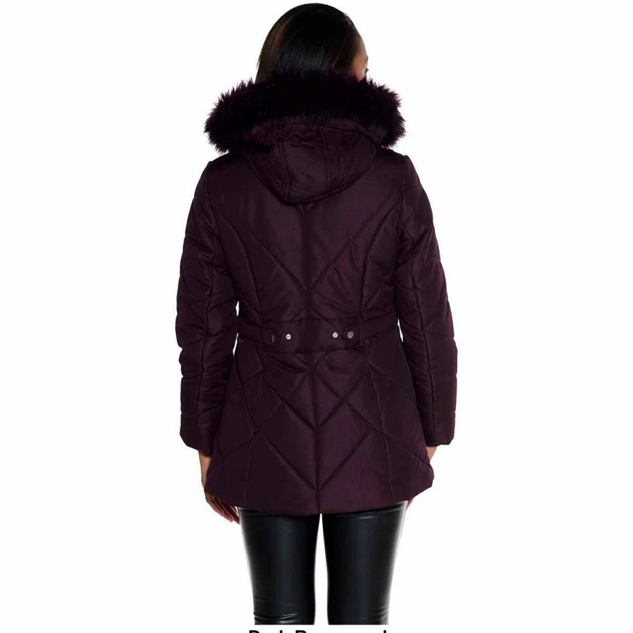 * Coats | Coats Womens D.E.T.A.I.L.S Polyfill Jacket With Buckle Side Tab